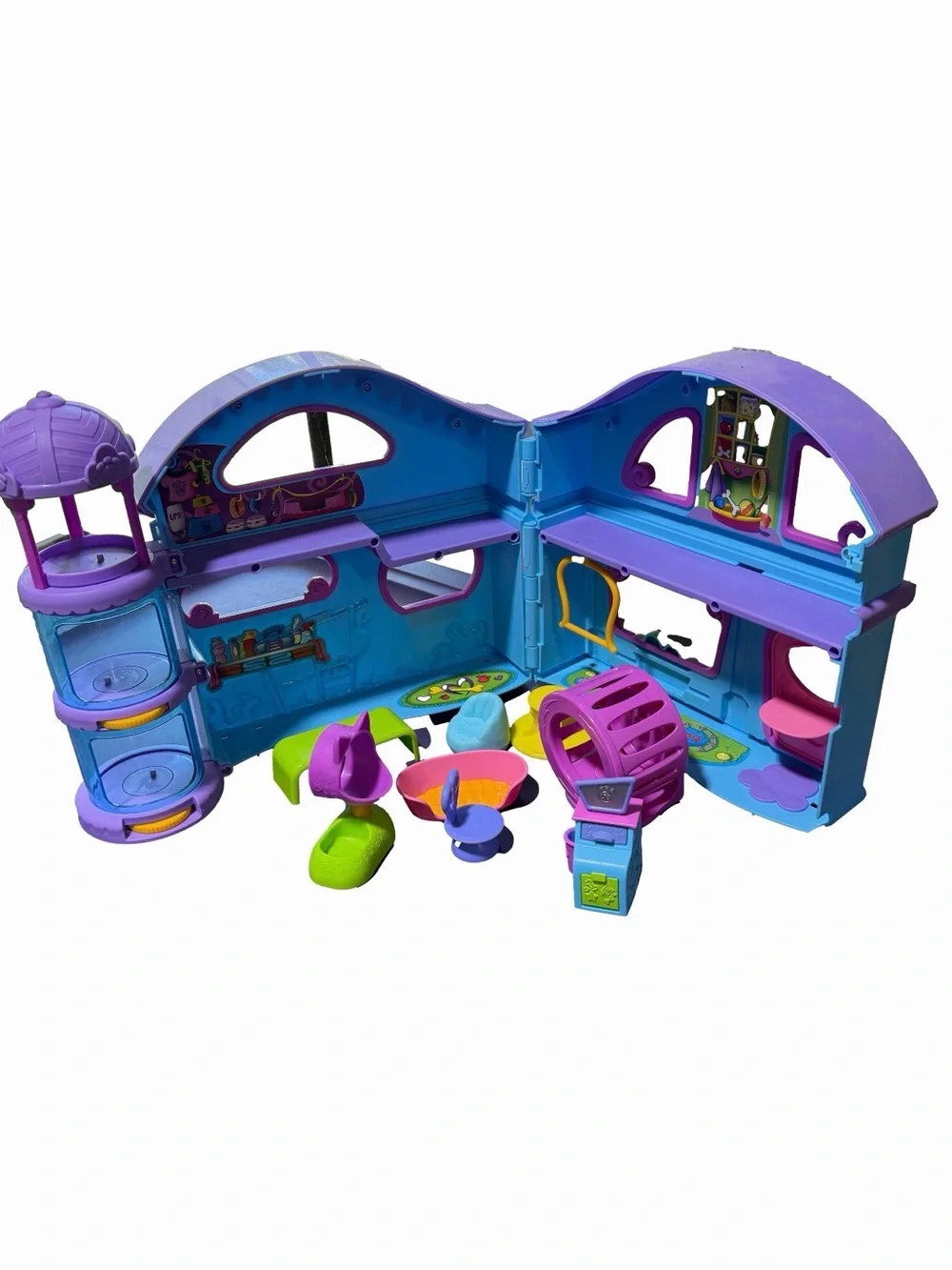 Littlest Pet Shop Purple & Blue Boutique Playset